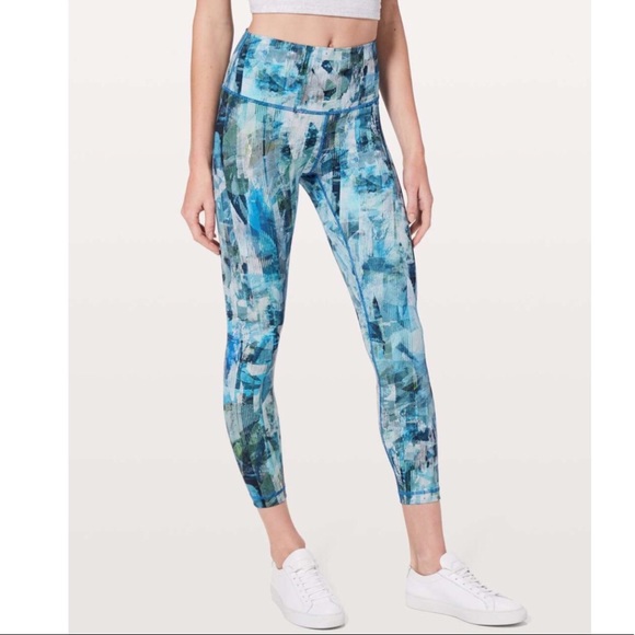 lululemon athletica Pants - Lululemon Wunder Under Hi Rise 7/8 Leggings sz 10